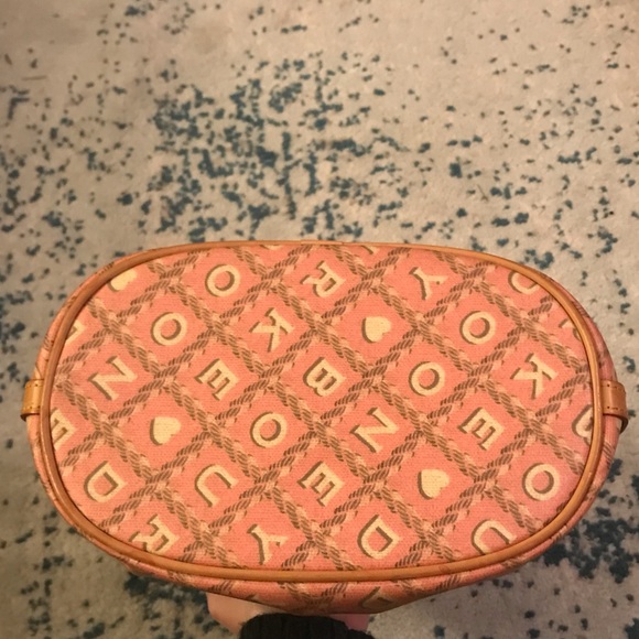 Last Chance D&B Pink Signature Bucket Shoulder Bag - Picture 5 of 6